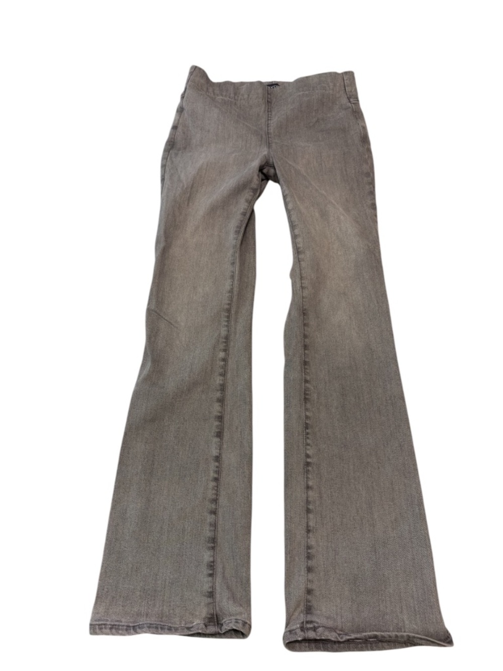 NYDJ Gray Pull On Bootcut Jeans Stretch Boho Y2K Comfy Chic